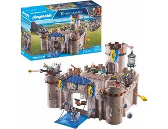 PLAYMOBIL Novelmore 71642 Arwynn's kasteel, inclusief drie ridders en talrijke accessoires voor realistische gevechten, actievol speelgoed voor kinderen vanaf 4 jaar