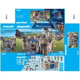 PLAYMOBIL Novelmore 71642 Arwynn's kasteel, inclusief drie ridders en talrijke accessoires voor realistische gevechten, actievol speelgoed voor kinderen vanaf 4 jaar