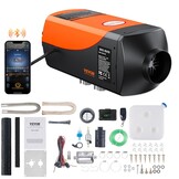 VEVOR Diesel Standkachel 12V 8KW - Oranje - Met LCD en Bluetooth