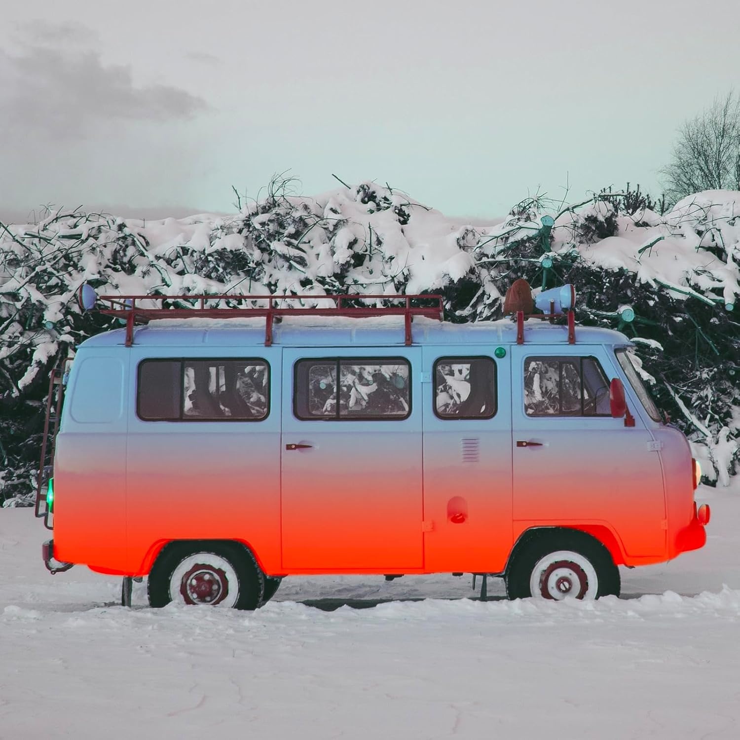VEVOR Diesel Standkachel 12V 8KW - Oranje - Met LCD en Bluetooth