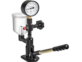 VEVOR Spuitpomp Injectoren 600 bar Injector Tester Diesel Injectie Mondstuk Tester met Drukmanometer 6190/6200/6170 voor het kalibreren van de Brandstofdruk