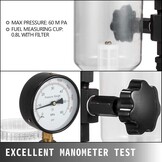 VEVOR Spuitpomp Injectoren 600 bar Injector Tester Diesel Injectie Mondstuk Tester met Drukmanometer 6190/6200/6170 voor het kalibreren van de Brandstofdruk