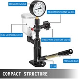 VEVOR Spuitpomp Injectoren 600 bar Injector Tester Diesel Injectie Mondstuk Tester met Drukmanometer 6190/6200/6170 voor het kalibreren van de Brandstofdruk