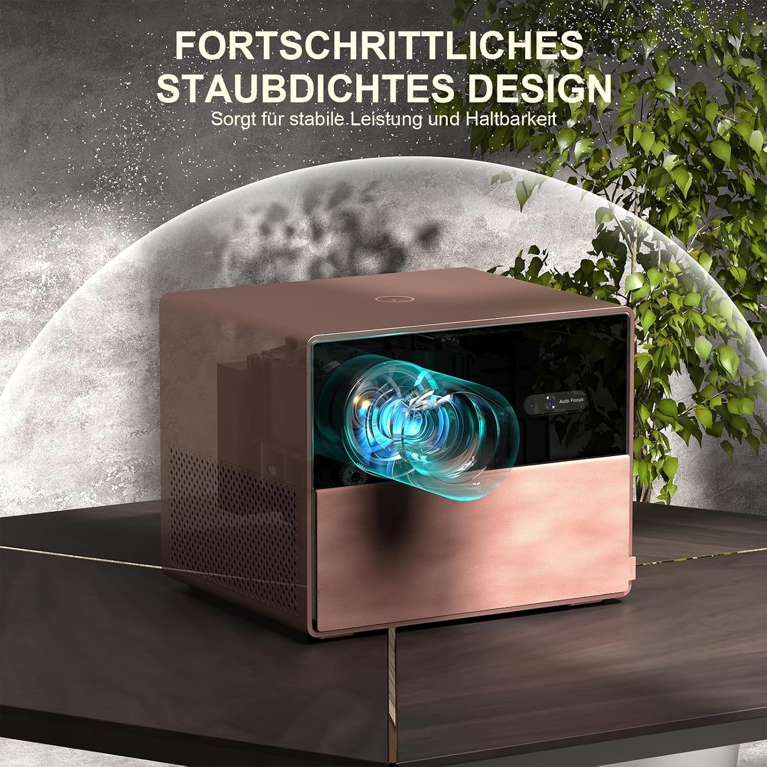 AI-autofocus en keystone: VOPLLS 28000L thuisbioscoop, videobeamer, full HD, 1080P, 4K-ondersteund, volledig verzegelde smart beamer, outdoor, 5G wifi, bluetooth-projector voor iOS/Android/tv-stick