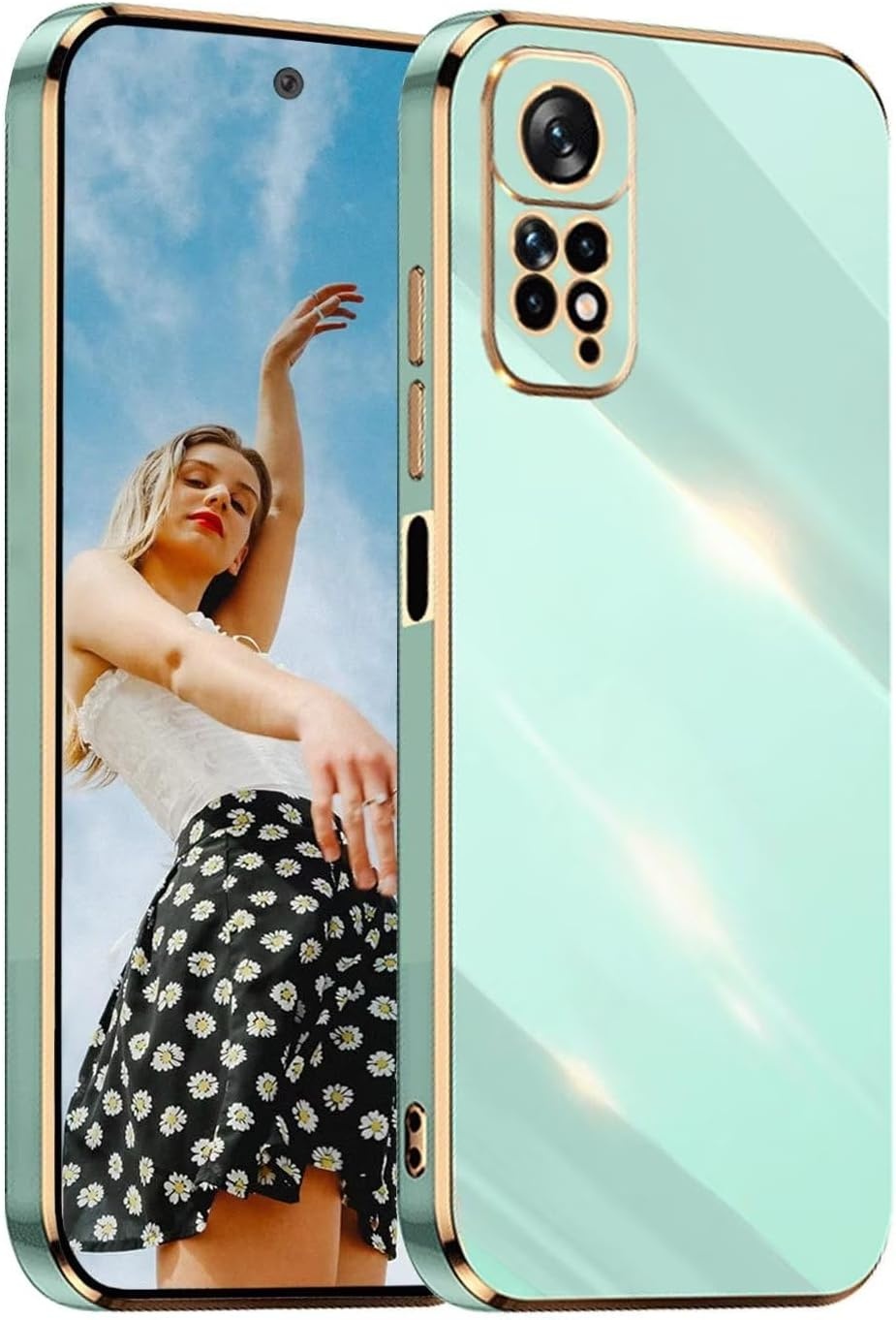 Telefoonhoesje Groen voor Xiaomi Redmi Note 11 Pro - 72% Korting