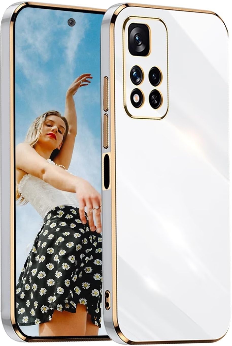 Telefoonhoesje Groen voor Xiaomi Redmi Note 11 Pro - 72% Korting