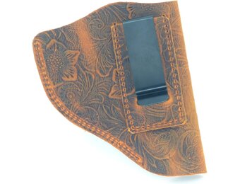 Leren IWB Holster voor J Frame Revolvers - Handgemaakt Bruin - 76% Korting