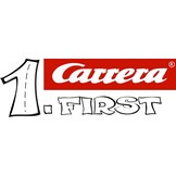 Carrera 20063028 First Nintendo Mario Kart racebaanset, 2,9 m elektrische racebaan met afstanddelen en handregelaar op schaal 1:50, voor maximaal 2 spelers, voor kinderen vanaf 3 jaar en volwassenen