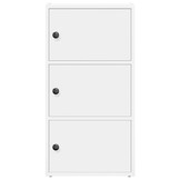 vidaXL Boekenkast 40x24x77 cm bewerkt hout wit