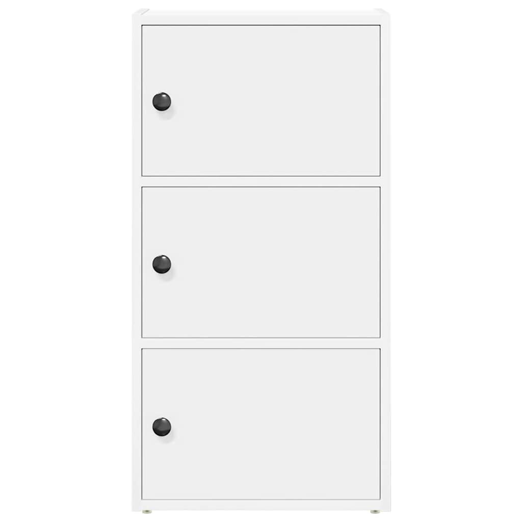 vidaXL Boekenkast 40x24x77 cm bewerkt hout wit