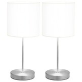VidaXL Tafellampen 2 stuks E14 Wit - 66% Korting