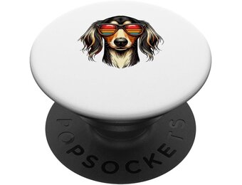 PopSocket Telefoonhouder Saluki Hond Retro 74% Korting