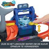 Hot Wheels City Ultra Shark wasstraat met Color Reveal-auto