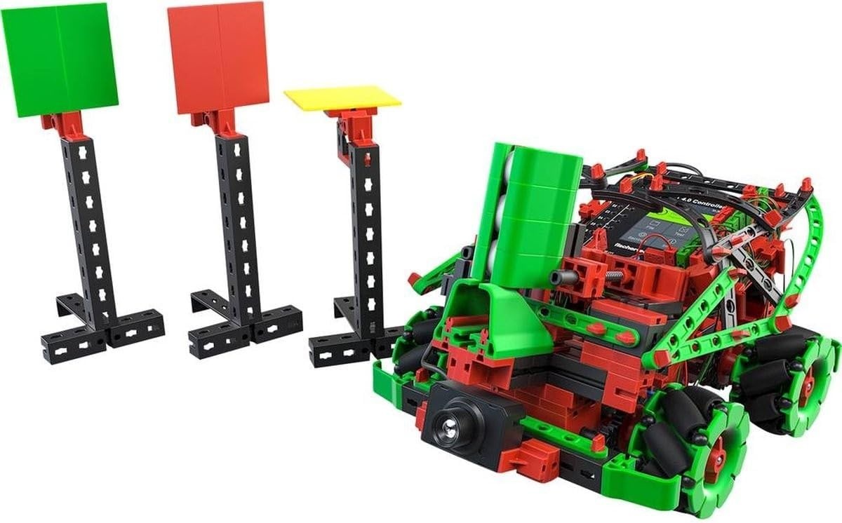 Fischertechnik - Hightech robot, zwart (559895) - Maat vanaf 10 jaar