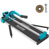 Vevor 24 inch/600 mm tegelsnijder dubbele rails en beugels handmatige tegelsnijder 4504" dop met nauwkeurige laser handmatige tegelsnijgereedschappen voor precisiesnijden (61 cm) - Amazon.com