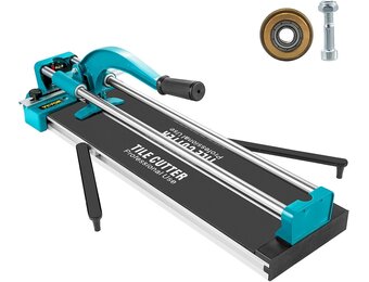 Vevor 24 inch/600 mm tegelsnijder dubbele rails en beugels handmatige tegelsnijder 4504" dop met nauwkeurige laser handmatige tegelsnijgereedschappen voor precisiesnijden (61 cm) - Amazon.com