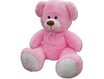 Grote Roze Knuffelbeer 160cm met "I Love You" Hart - 24% Korting
