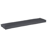 vidaXL Palletkussen Oxford Stof Antraciet 180x40x8 cm - 34% Korting