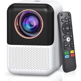 COMAOGO X10 Mini Smart Beamer - Full HD 1080p, WiFi, Bluetooth, Netflix & Android 10.0 - Zwart