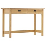 VidaXL Wandtafel Hill Grenenhout - 110x45x74 cm - 54% Korting