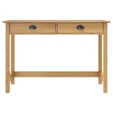 VidaXL Wandtafel Hill Grenenhout - 110x45x74 cm - 54% Korting