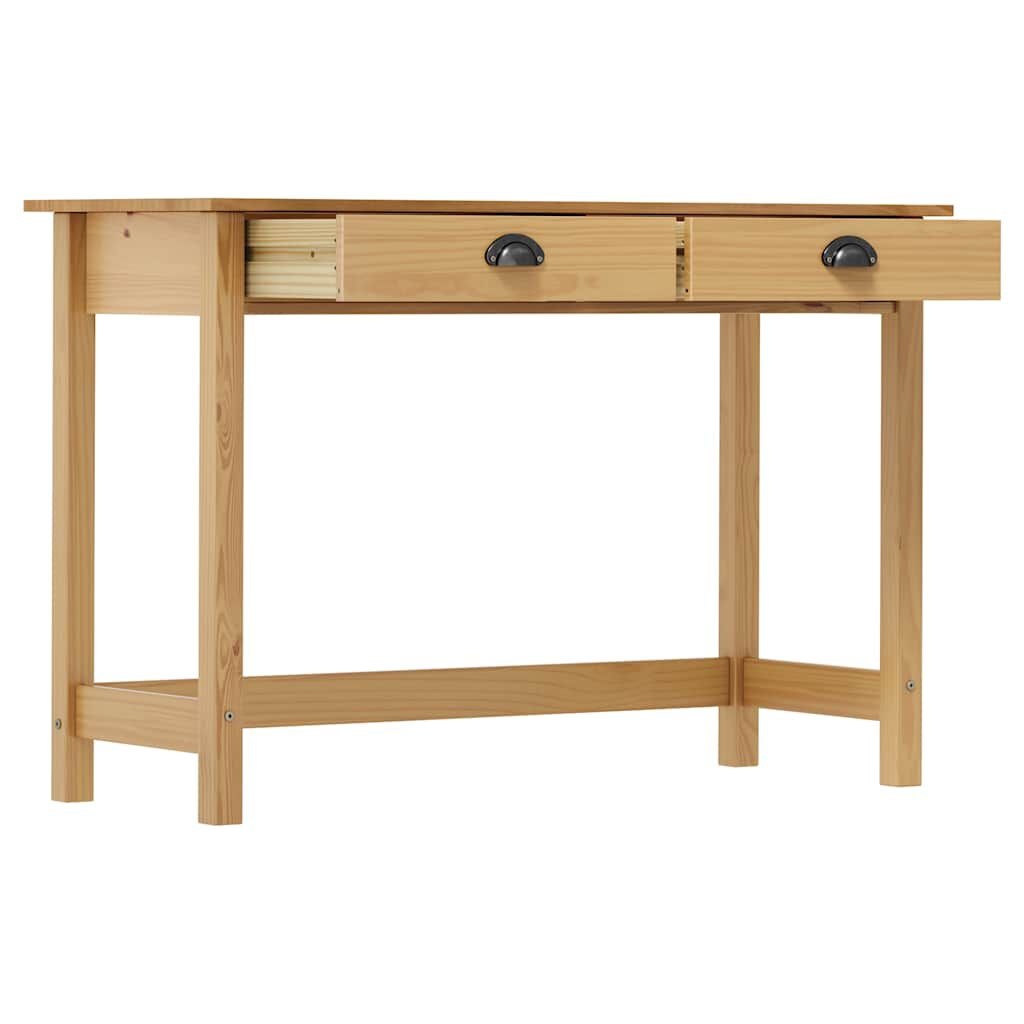 VidaXL Wandtafel Hill Grenenhout - 110x45x74 cm - 54% Korting
