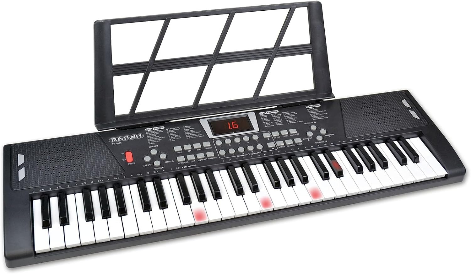 Bontempi HarmonyLegs Digitaal toetsenbord met 54 toetsen