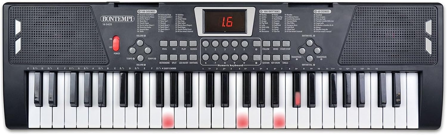 Bontempi HarmonyLegs Digitaal toetsenbord met 54 toetsen