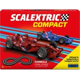 SCALEXTRIC - Compact circuit - Compleet circuit - 2 auto's en 2 afstandsbedieningen inbegrepen - Schaal 1:43 (Set Grand Challenge)