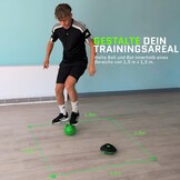 Smart Ball 1001CB Voetbal Bot Indoor Voetbaltrainer, Zwart, One Size