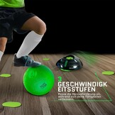 Smart Ball 1001CB Voetbal Bot Indoor Voetbaltrainer, Zwart, One Size