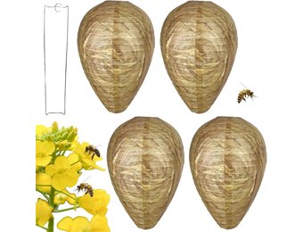Horzelnest Decoratie Geel | Realistisch & Diervriendelijk Tegen Horzels