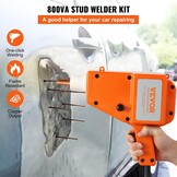 VEVOR 800VA Body Repair Puller Kit for Dent Removal Spot Welder 32 x 24 cm, Dent Repair Tools for Truck Body