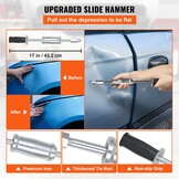 VEVOR 800VA Body Repair Puller Kit for Dent Removal Spot Welder 32 x 24 cm, Dent Repair Tools for Truck Body