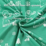Baby Pyjama Onesie Unisex Kerst 0-24m 2-Pack Lange Mouwen Bamboevezel