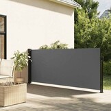 Uittrekbaar Windscherm 100x500 cm Antraciet - 34% Korting!