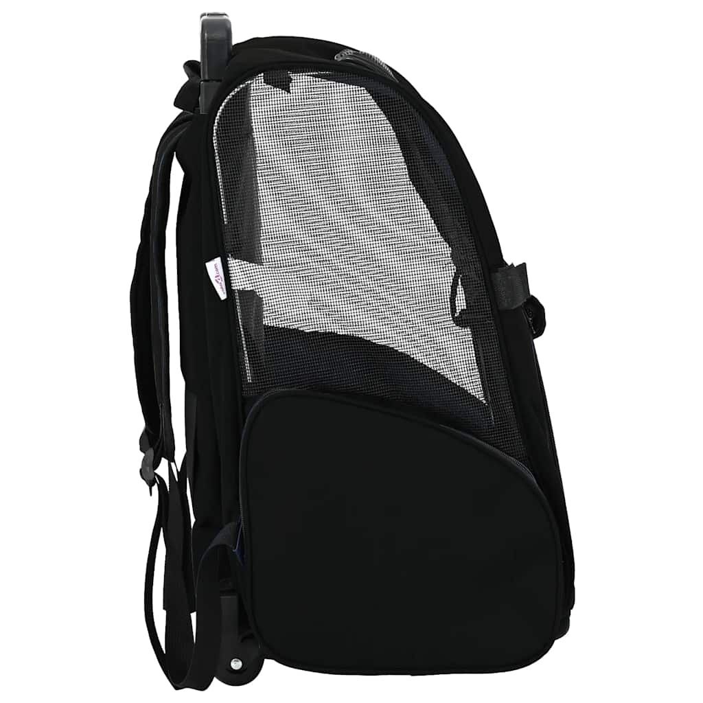 VidaXL Huisdierentrolley 3-in-1 Zwart - 34% Korting
