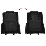 VidaXL Huisdierentrolley 3-in-1 Zwart - 34% Korting