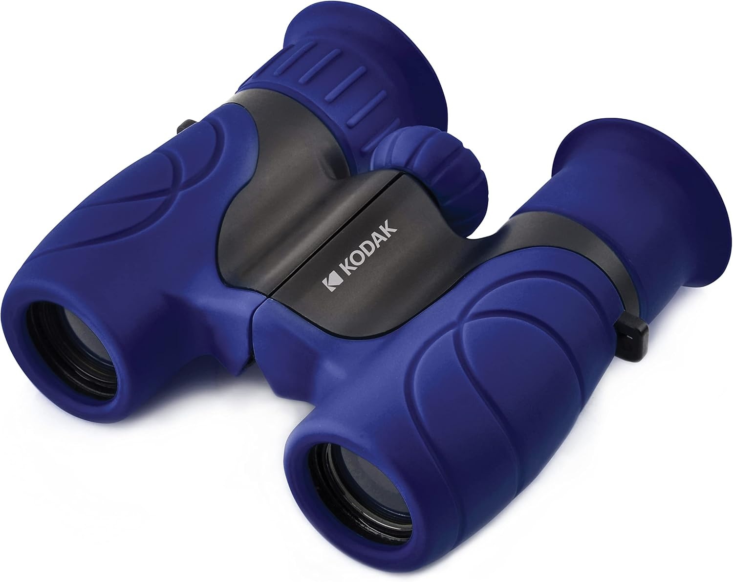 KODAK BCS100 Kinder Verrekijker 8x, Compacte en Ergonomische Verrekijker, Zachte Rubberen Bekleding, Draagriem en Opberghoes Inbegrepen - Rood, Ideaal voor Jongens en Meisjes van 3 tot 12 Jaar, Buitenspellen en Observatie