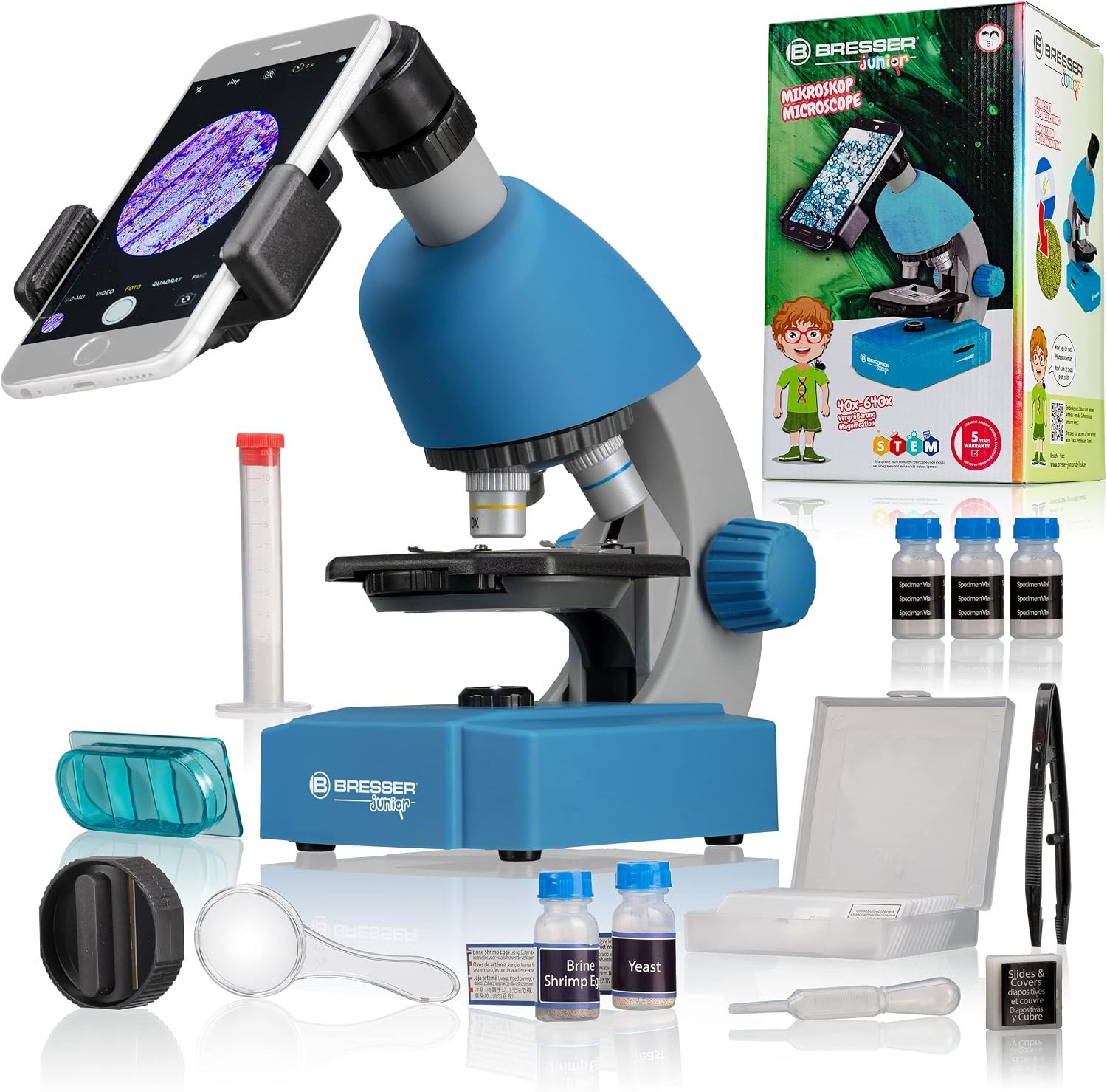 Bresser 8851300WXH000 Junior Microscope (40-640x)