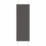 Plissé Rolgordijn Polyester Zwart 50x100cm - 32% Korting