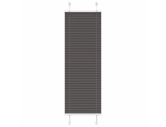 Plissé Rolgordijn Polyester Zwart 50x100cm - 32% Korting