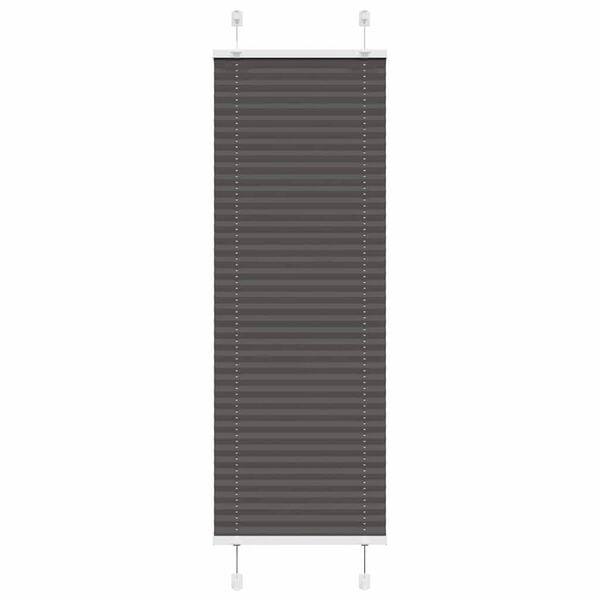 Plissé Rolgordijn Polyester Zwart 50x100cm - 32% Korting