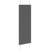 Plissé Rolgordijn Polyester Zwart 50x100cm - 32% Korting
