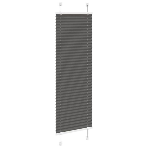 Plissé Rolgordijn Polyester Zwart 50x100cm - 32% Korting