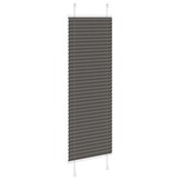 Plissé Rolgordijn Polyester Zwart 50x100cm - 32% Korting