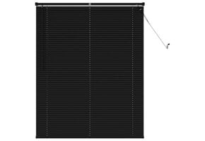 vidaXL Venetiaanse jaloezie Zwart 150x120 cm (45% korting)