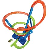 Hot Wheels Racebaan Spiral Speed Crash - Gemotoriseerd, 3 Crashzones - 34% Korting!