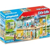 Playmobil Grote School 71327 Speelset met Lift & Interactief Bord - 34% Korting