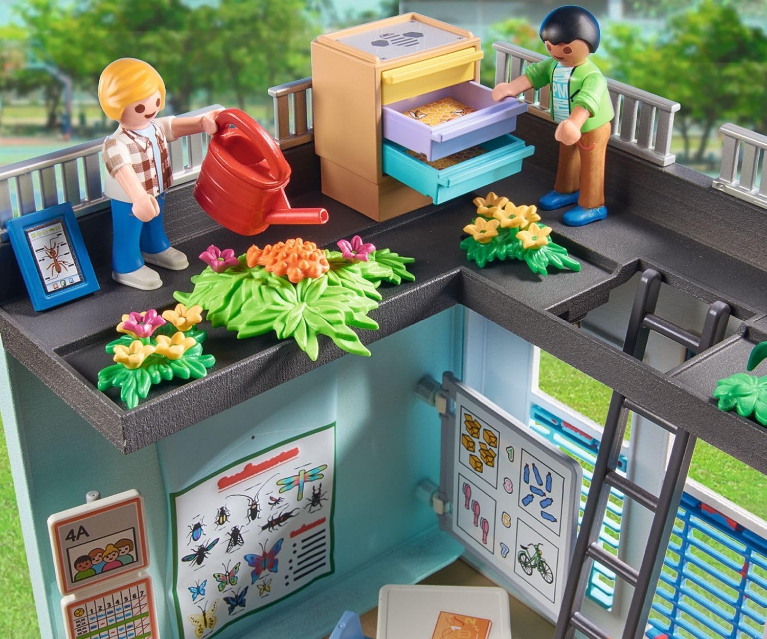 Playmobil Grote School 71327 Speelset met Lift & Interactief Bord - 34% Korting